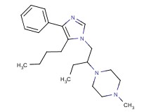 1-{1-[(5-butyl-4-phenyl-1H-imidazol-1-yl)methyl]propyl}-4-methylpiperazine