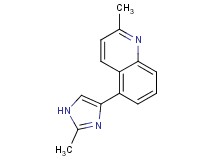 2-methyl-5-(2-methyl-1H-imidazol-4-yl)quinoline bis(trifluoroacetate)