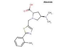 (4R)-4-(dimethylamino)-1-{[2-(2-methylphenyl)-1,3-thiazol-5-yl]methyl}-L-proline