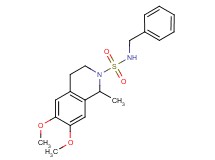 N-benzyl-6,7-dimethoxy-1-methyl-3,4-dihydroisoquinoline-2(1H)-sulfonamide
