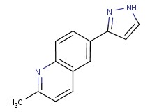 2-methyl-6-(1H-pyrazol-3-yl)quinoline