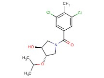 (3S*,4S*)-1-(3,5-dichloro-4-methylbenzoyl)-4-isopropoxy-3-pyrrolidinol
