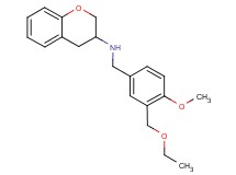 3,4-dihydro-2H-chromen-3-yl[3-(ethoxymethyl)-4-methoxybenzyl]amine