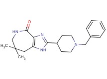 2-(1-benzylpiperidin-4-yl)-7,7-dimethyl-5,6,7,8-tetrahydroimidazo[4,5-c]azepin-4(1H)-one