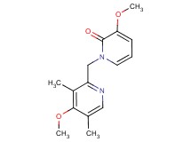 3-methoxy-1-[(4-methoxy-3,5-dimethylpyridin-2-yl)methyl]pyridin-2(1H)-one