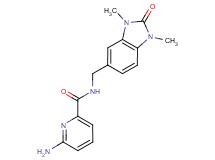 6-amino-N-[(1,3-dimethyl-2-oxo-2,3-dihydro-1H-benzimidazol-5-yl)methyl]pyridine-2-carboxamide