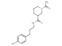 N~3~-[3-(4-hydroxyphenyl)propyl]-1,3-piperidinedicarboxamide