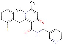 2-(2-fluorobenzyl)-1,6-dimethyl-4-oxo-N-(3-pyridinylmethyl)-1,4-dihydro-3-pyridinecarboxamide