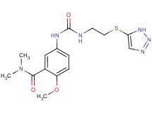 2-methoxy-N,N-dimethyl-5-[({[2-(1H-1,2,3-triazol-5-ylthio)ethyl]amino}carbonyl)amino]benzamide