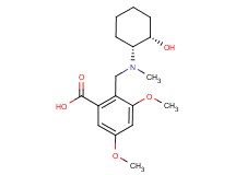 2-{[[(1R*,2S*)-2-hydroxycyclohexyl](methyl)amino]methyl}-3,5-dimethoxybenzoic acid