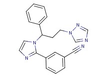 3-{1-[1-phenyl-3-(1H-1,2,4-triazol-1-yl)propyl]-1H-imidazol-2-yl}benzonitrile