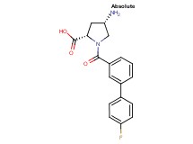 (4S)-4-amino-1-[(4'-fluorobiphenyl-3-yl)carbonyl]-L-proline