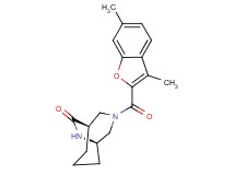 (1S*,5R*)-3-[(3,6-dimethyl-1-benzofuran-2-yl)carbonyl]-3,9-diazabicyclo[3.3.2]decan-10-one