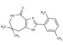 2-(2,5-dimethylphenyl)-7,7-dimethyl-5,6,7,8-tetrahydroimidazo[4,5-c]azepin-4(1H)-one