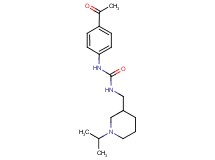 N-(4-acetylphenyl)-N'-[(1-isopropylpiperidin-3-yl)methyl]urea