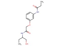N-[3-(2-{[1-(hydroxymethyl)propyl]amino}-2-oxoethoxy)phenyl]propanamide