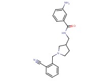 3-amino-N-{[1-(2-cyanobenzyl)pyrrolidin-3-yl]methyl}benzamide