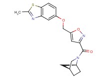 5-({3-[(1S*,4S*)-2-azabicyclo[2.2.1]hept-2-ylcarbonyl]-5-isoxazolyl}methoxy)-2-methyl-1,3-benzothiazole