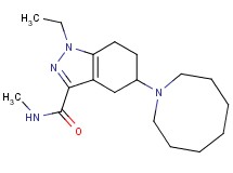 5-(1-azocanyl)-1-ethyl-N-methyl-4,5,6,7-tetrahydro-1H-indazole-3-carboxamide