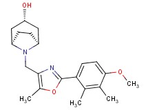 (3-endo)-8-{[2-(4-methoxy-2,3-dimethylphenyl)-5-methyl-1,3-oxazol-4-yl]methyl}-8-azabicyclo[3.2.1]octan-3-ol