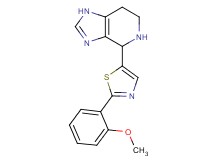 4-[2-(2-methoxyphenyl)-1,3-thiazol-5-yl]-4,5,6,7-tetrahydro-1H-imidazo[4,5-c]pyridine