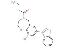 4-beta-alanyl-7-(1-benzothien-3-yl)-2,3,4,5-tetrahydro-1,4-benzoxazepin-9-ol hydrochloride