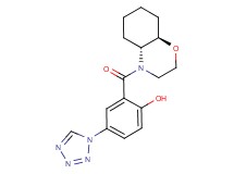 2-[(4aR*,8aR*)-octahydro-4H-1,4-benzoxazin-4-ylcarbonyl]-4-(1H-tetrazol-1-yl)phenol