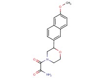 2-[2-(6-methoxy-2-naphthyl)morpholin-4-yl]-2-oxoacetamide