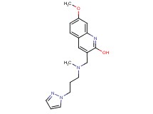 7-methoxy-3-({methyl[3-(1H-pyrazol-1-yl)propyl]amino}methyl)-2-quinolinol
