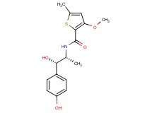 N-[(1R*,2S*)-2-hydroxy-2-(4-hydroxyphenyl)-1-methylethyl]-3-methoxy-5-methylthiophene-2-carboxamide