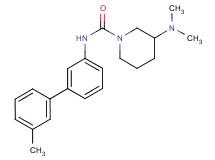 3-(dimethylamino)-N-(3'-methylbiphenyl-3-yl)piperidine-1-carboxamide