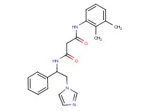 N-(2,3-dimethylphenyl)-N'-[2-(1H-imidazol-1-yl)-1-phenylethyl]malonamide