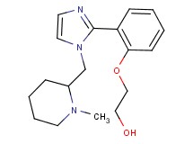 2-(2-{1-[(1-methylpiperidin-2-yl)methyl]-1H-imidazol-2-yl}phenoxy)ethanol