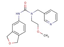 N'-(1,3-dihydro-2-benzofuran-5-yl)-N-(2-methoxyethyl)-N-(pyridin-3-ylmethyl)urea