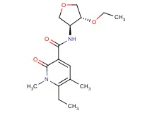 N-[(3S*,4R*)-4-ethoxytetrahydrofuran-3-yl]-6-ethyl-1,5-dimethyl-2-oxo-1,2-dihydropyridine-3-carboxamide