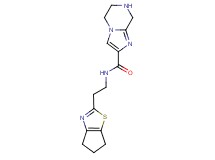 N-[2-(5,6-dihydro-4H-cyclopenta[d][1,3]thiazol-2-yl)ethyl]-5,6,7,8-tetrahydroimidazo[1,2-a]pyrazine-2-carboxamide
