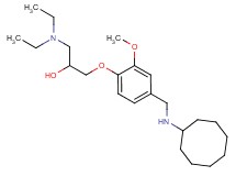 1-{4-[(cyclooctylamino)methyl]-2-methoxyphenoxy}-3-(diethylamino)-2-propanol