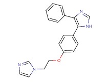 5-{4-[2-(1H-imidazol-1-yl)ethoxy]phenyl}-4-phenyl-1H-imidazole