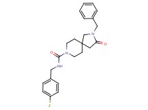 2-benzyl-N-(4-fluorobenzyl)-3-oxo-2,8-diazaspiro[4.5]decane-8-carboxamide