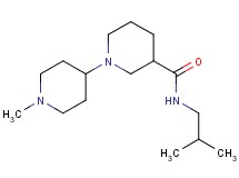 N-isobutyl-1'-methyl-1,4'-bipiperidine-3-carboxamide