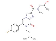 6-(4-fluorophenyl)-N-(2-hydroxypropyl)-N-methyl-7-(3-methylbut-2-en-1-yl)-8-oxo-7,8-dihydroimidazo[1,2-a]pyrazine-2-carboxamide