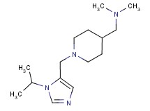 ({1-[(1-isopropyl-1H-imidazol-5-yl)methyl]piperidin-4-yl}methyl)dimethylamine