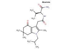 N~2~-[(1-isobutyl-2,6,6-trimethyl-4-oxo-4,5,6,7-tetrahydro-1H-indol-3-yl)acetyl]-L-valinamide