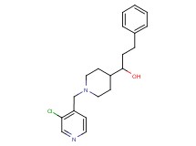 1-{1-[(3-chloropyridin-4-yl)methyl]piperidin-4-yl}-3-phenylpropan-1-ol