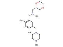 1-{2,4-dimethyl-5-[(4-methylpiperazin-1-yl)methyl]phenyl}-N-(1,4-dioxan-2-ylmethyl)-N-methylmethanamine