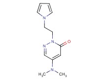 5-(dimethylamino)-2-[2-(1H-pyrrol-1-yl)ethyl]-3(2H)-pyridazinone