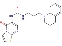 N-[3-(3,4-dihydroquinolin-1(2H)-yl)propyl]-N'-(5-oxo-5H-[1,3]thiazolo[3,2-a]pyrimidin-6-yl)urea