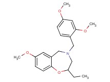4-(2,4-dimethoxybenzyl)-2-ethyl-7-methoxy-2,3,4,5-tetrahydro-1,4-benzoxazepine