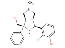 2-chloro-3-[(1S*,3S*,3aR*,6aS*)-3-(hydroxymethyl)-5-methyl-3-phenyloctahydropyrrolo[3,4-c]pyrrol-1-yl]phenol