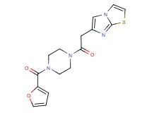 6-{2-[4-(2-furoyl)piperazin-1-yl]-2-oxoethyl}imidazo[2,1-b][1,3]thiazole